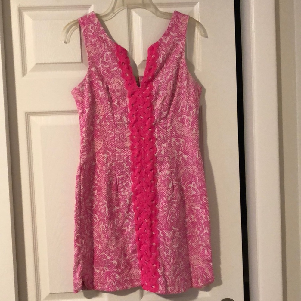 Lilly Pulitzer for Target Bright Pink Shift Dress